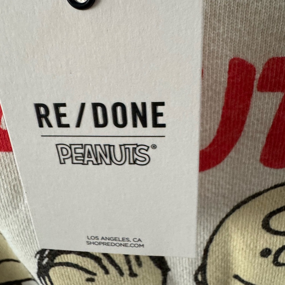 Re/ Done  Peanuts White Sweater - Picture 5 of 6